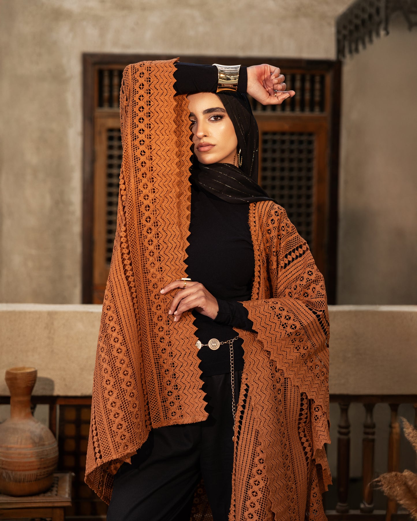 Joubert Cardigan in Brown